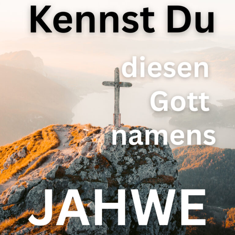 JAHWE – An Beziehung interessiert